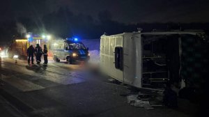 Госавтоинспекция показала кадры с места смертельного ДТП в Красноярском крае