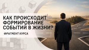 Как происходит формирование событий в жизни? Фрагмент первого занятия курса "Управление событиями"