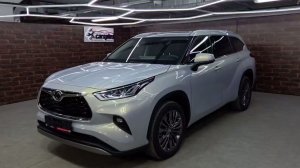🚘Toyota Highlander 2026 цвет серебристо зеленоватый (мираж)