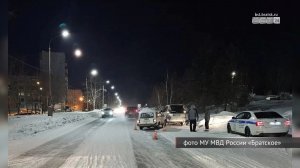 Пенсионерку сбили на улице Муханова в Братске