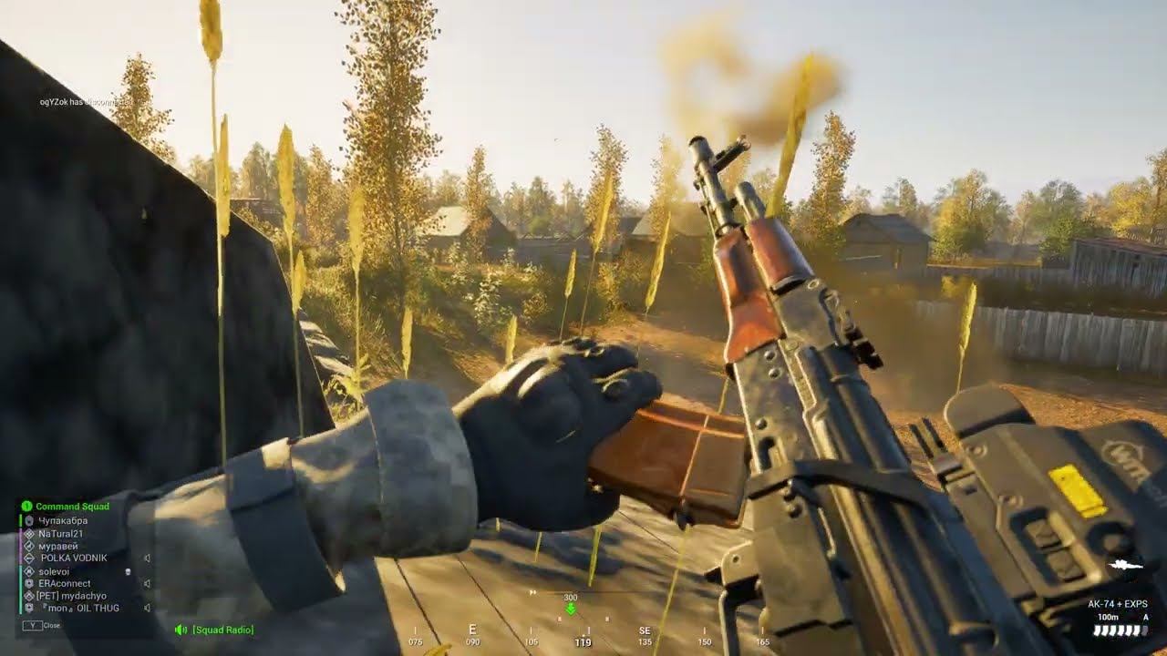 Быстрый натиск пехоты на Егорьевке в SQUAD 10.2 смотреть онлайн