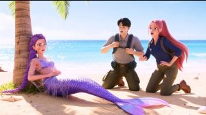 Эпический квест Джину и Миры по спасению русалки Руми. Охотники на демонов