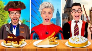 ВЛАД А4 - Пробуем ЕДУ из ФИЛЬМОВ !