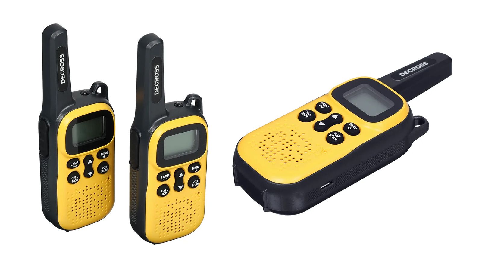 Набор переносных раций с индикацией заряда и подсветкой дисплея смотреть онлайн