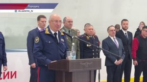 Победители Чемпионата по хоккею с шайбой Следственного комитета России получили награды