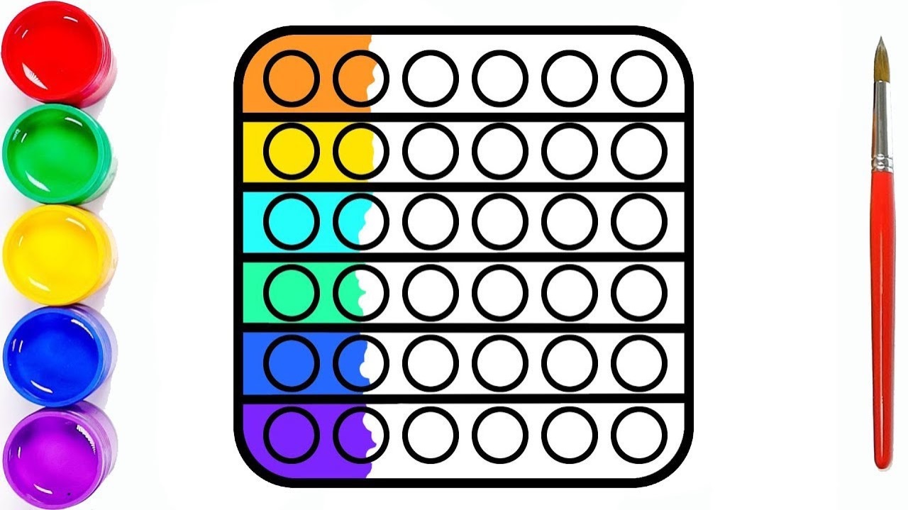 Мультик раскраска для детей и малышей. Новый сборник рисунков. Как нарисовать игрушку смотреть онлайн