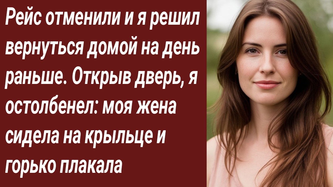 Истории для Вас/Рейс отменили и я решил вернуться домой на день раньше/Аудиорассказ Истории для Вас/Рейс отменили и я решил вернуться домой на день раньше/Аудиорассказ