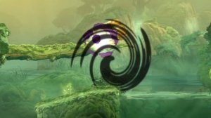 Битва с монстром в Rayman Legends (PS4). Волшебный лес. Получилось не сразу.