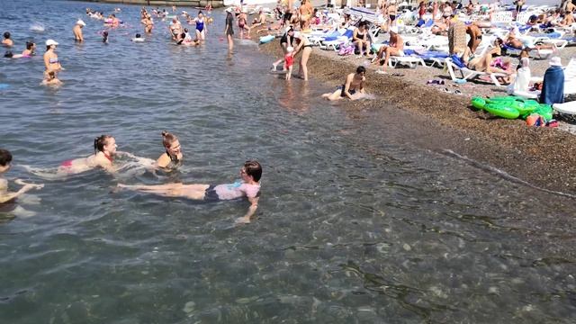 Сочи.Пляж отеля «Жемчужина»