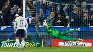 САФОНОВ ЛУЧШИЙ ИГРОК МАТЧА ,ОТРАЗИЛ ПЕНАЛЬТИ ОТ СТРАСБУРА