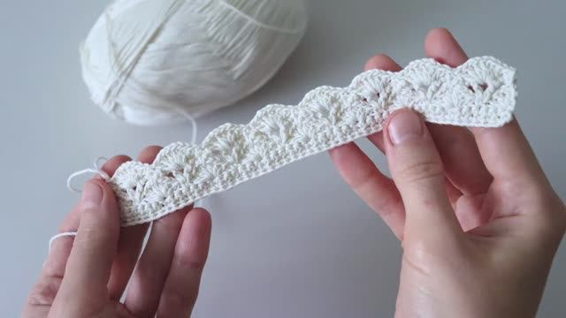 Кайма крючком для обработки изделия смотреть онлайн