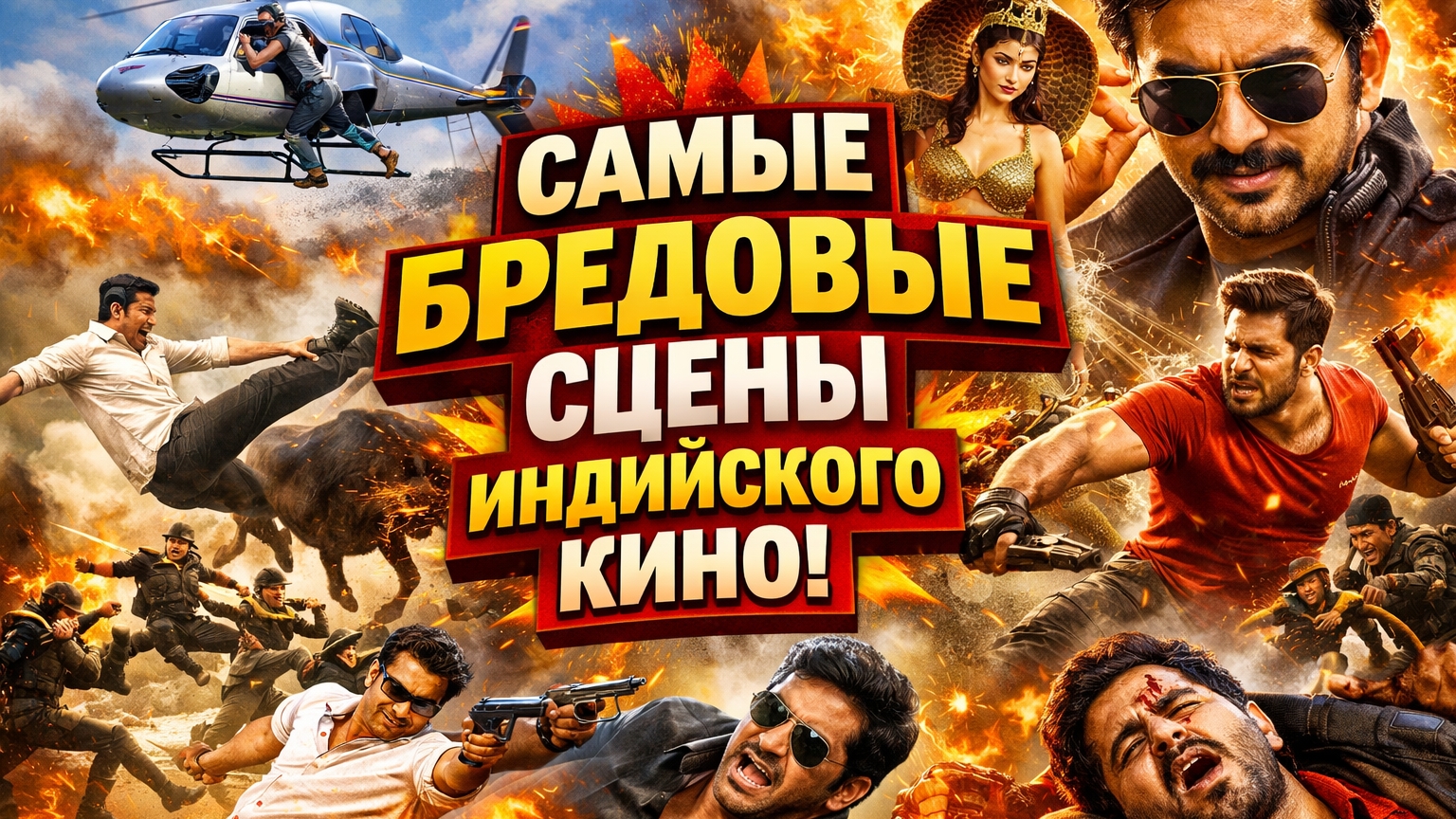 Самые смешные и бредовые сцены в индийском кино