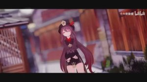 Teto Kasane - Kick (Cover) (Hu Tao Dance) (Genshin Impact)