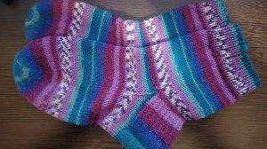 Вступление и отчёт за январь в СП "Носочки с Таней". Креативные носочки