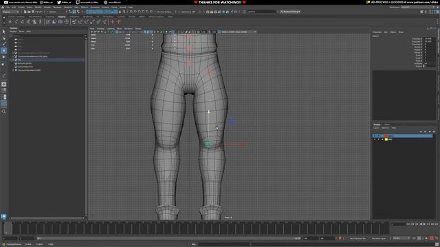 Character Rigging in Maya! Episode 1 — Setting the Joints — Dikko (1080p, h264)