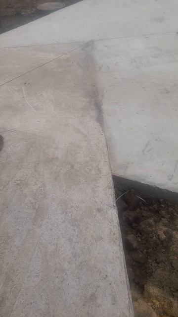 Результат  работ по отмостке