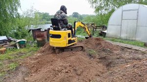 миниэксковатор в работе #rippar319