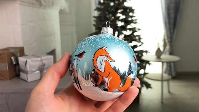 Набор стеклянных шаров ЛЕСНАЯ ОПУШКА, 4х85 мм, С2033 смотреть онлайн