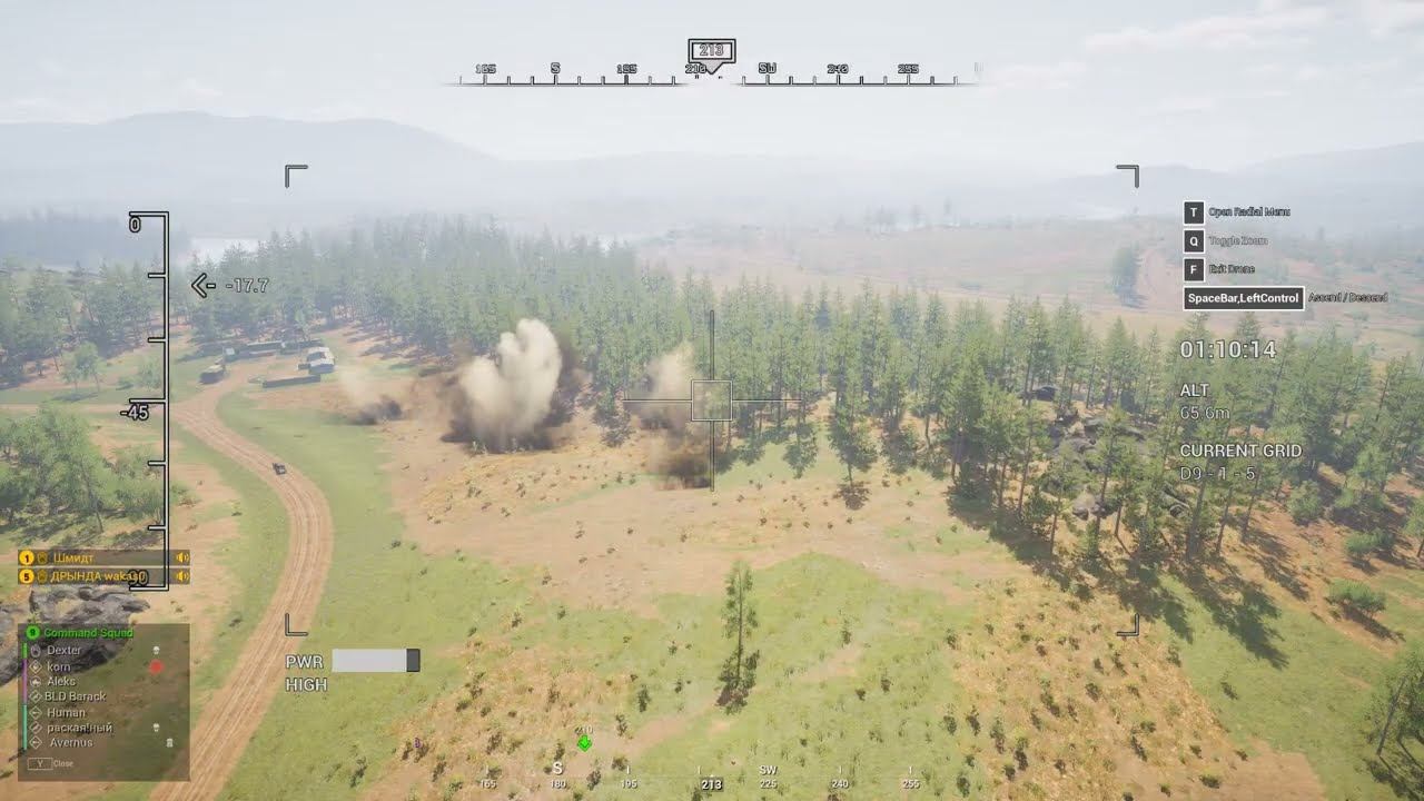 Артиллерийский удар по скоплению противника в SQUAD 10.2 смотреть онлайн