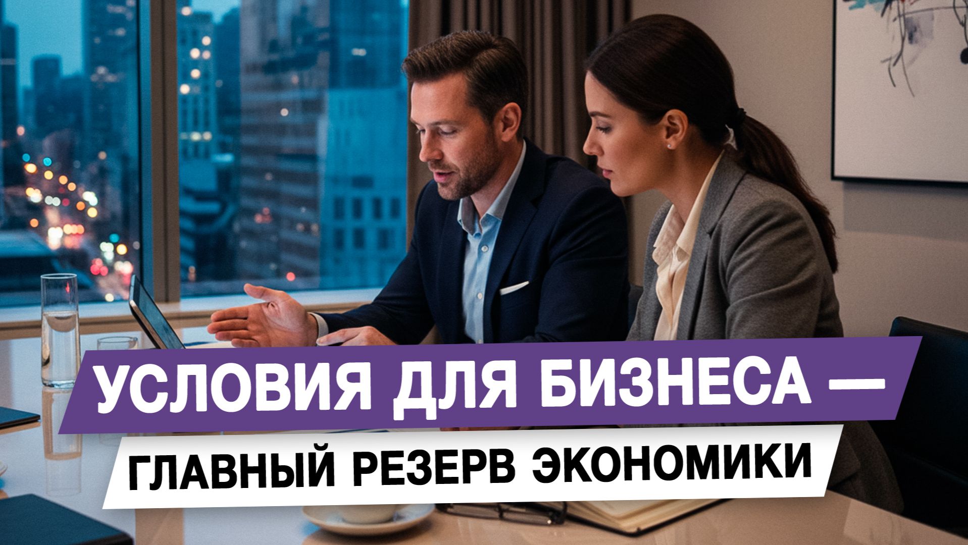 Условия для бизнеса — главный резерв экономики смотреть онлайн