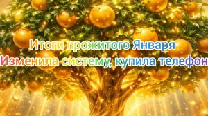 итоги прожитого Января. Изменила систему, купила новый телефон