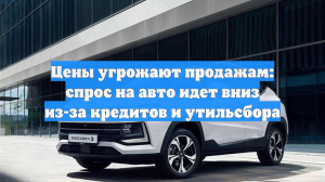 Цены угрожают продажам: спрос на авто идет вниз из-за кредитов и утильсбора