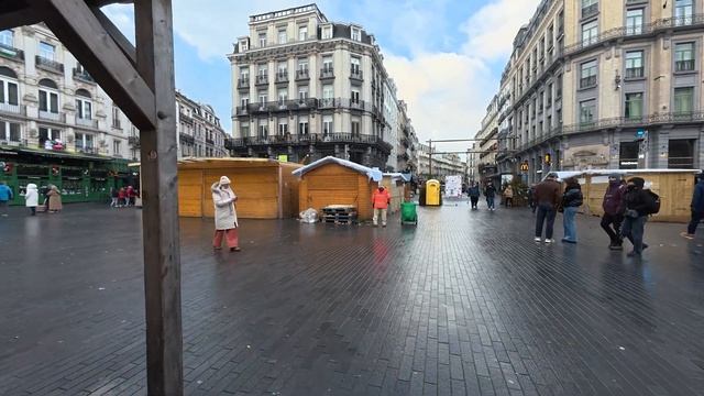 Зимний Брюссель 2026 прогулка по улицам столицы Бельгии ❄️✨ смотреть онлайн