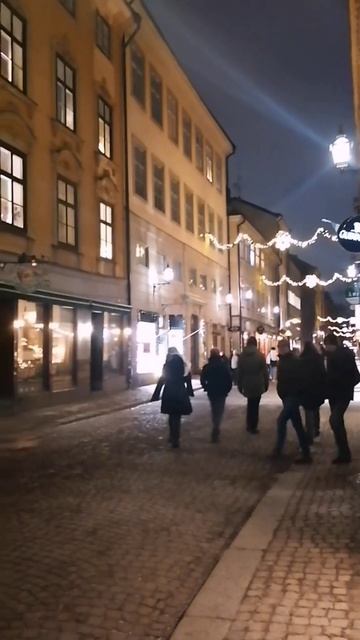 Швеция. Стокгольм. Старый город. 31.01.2026