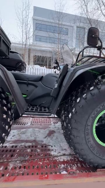 ⚡️ ПРОДАН  Квадроцикл NORD в Черном цвете на салатовой раме.