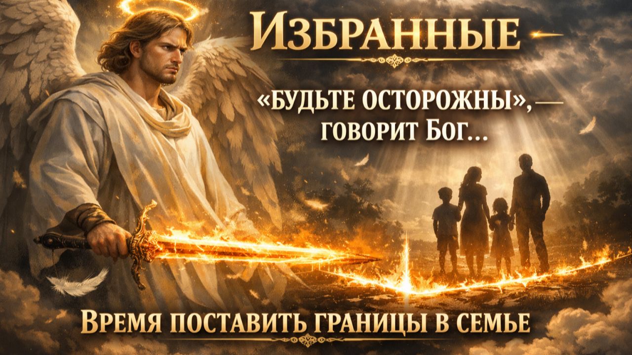 ИЗБРАННЫЕ — «БУДЬТЕ ОСТОРОЖНЫ», — ГОВОРИТ БОГ… ВРЕМЯ ПОСТАВИТЬ ГРАНИЦЫ В СЕМЬЕ 😳🛑 ИЗБРАННЫЕ — «БУДЬТЕ ОСТОРОЖНЫ», — ГОВОРИТ БОГ… ВРЕМЯ ПОСТАВИТЬ ГРАНИЦЫ В СЕМЬЕ 😳🛑