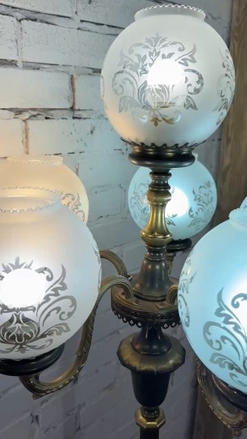 Торшер на 6 ламп с плафонами 20553 Торшер на 6 ламп с плафонами 20553