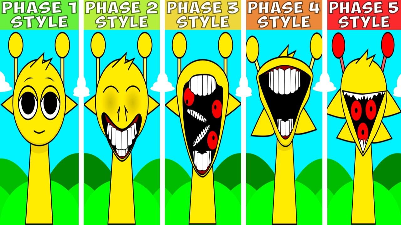 INCRDIBOX SPRUNKI: ФАЗА 1 ⚔️ 2 ⚔️ 3 ⚔️ 4 ⚔️ 5 В СТИЛЕ ☀️ DAYLIGHT! 🌅✨ смотреть онлайн