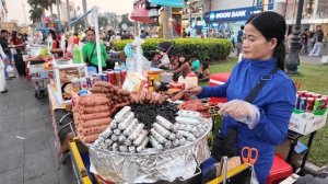 Удивительная уличная еда Камбоджи 😋 Вечерняя прогулка по набережной Пномпеня 2026 🌆🍜