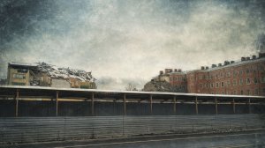 Демонтаж зданий на Петроградке