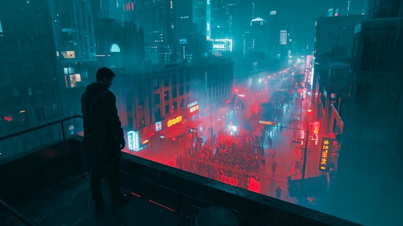 Cybercraft - Revolution Begins (Epic Cyberpunk Music) смотреть онлайн