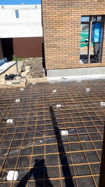 Армирование парковкой зоны