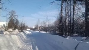 Сугробы в деревне ❄️