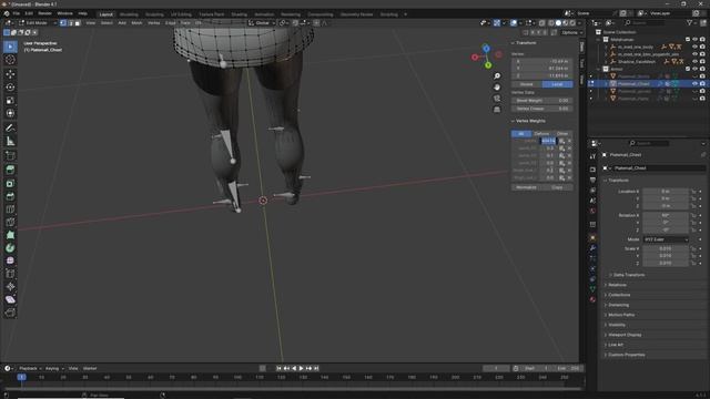 Урок RPG 13. Пользовательская броня с привязкой к скелету MetaHuman (Unreal Engine 5)