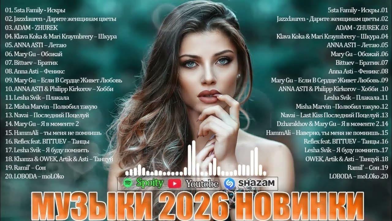 РЕМИКСЫ 2026 ♫ Русские Хиты 2026 ▶ Новинки Музыки 2026 Русская Музыка 2026 Онлайн на Яндекс и Рутуб смотреть онлайн
