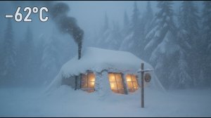 Выживание в лесу в экстремальную погоду -62 градусов