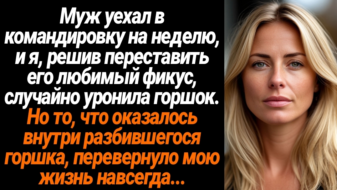 Жизненные Истории/Случайно разбив горшок с любимым фикусом мужа, я обнаружила