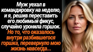 Жизненные Истории/Случайно разбив горшок с любимым фикусом мужа, я обнаружила