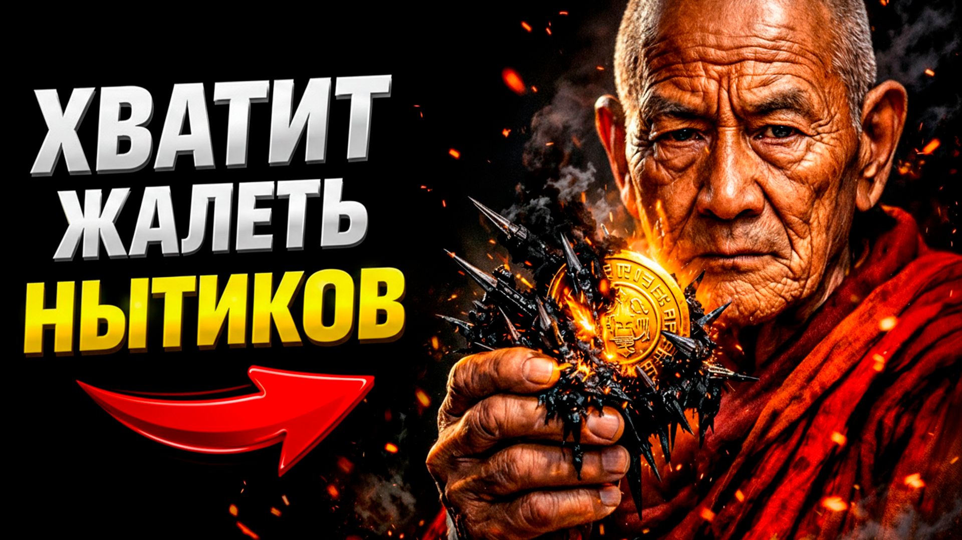 Яд жалости: Почему Сочувствие к НЫТИКАМ разрушает ваш финансовый поток | Мудрость Тибета