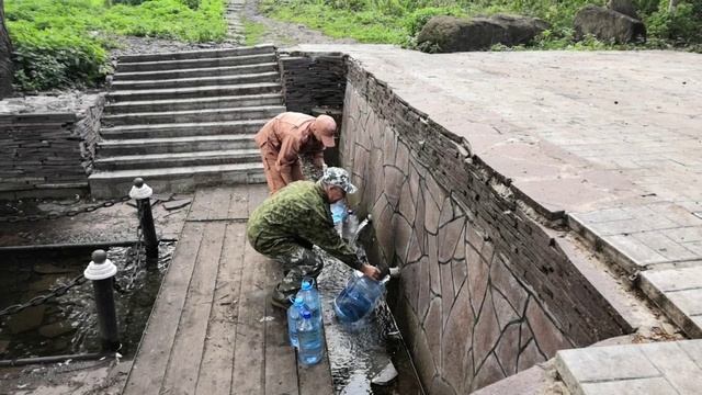 «Медовый» родник в деревне Уразбахтино