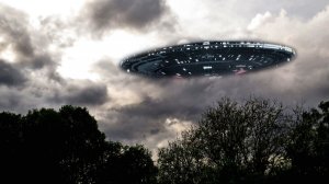 Хмурое небо дождливого лета