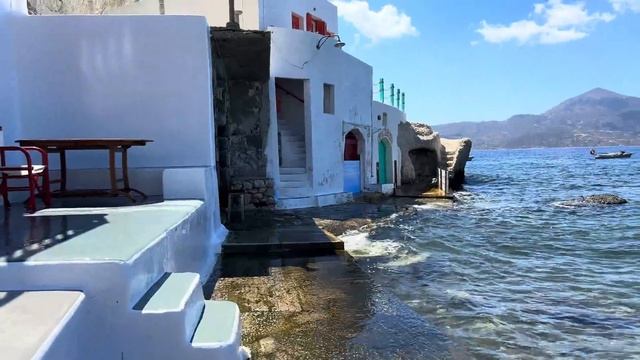 Греция остров Милос живописные пейзажи и нетуристическая красота смотреть онлайн