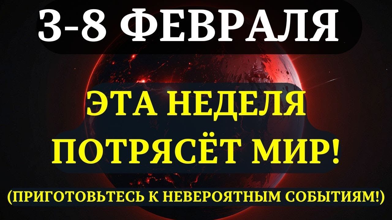 ВЫ ДОЛЖНЫ УЗНАТЬ ЭТО ДО ЗАВТРА!✨ Срочные ПРЕДУПРЕЖДЕНИЯ НА ПЕРВУЮ НЕДЕЛЮ ФЕВРАЛЯ!💖 Она изменит ВСЁ! смотреть онлайн