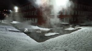 В районе машзавода устранили серьёзную аварию на сетях теплоснабжения