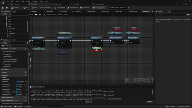 Урок RPG 14. Надевание брони с анимационным скелетом (Unreal Engine 5)