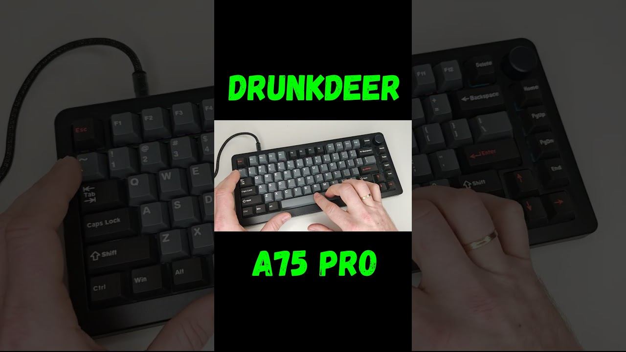 Drunkdeer A75 Pro Sound Test